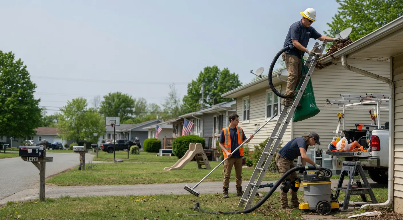 Gutter Installation in Lost Springs, KS near me